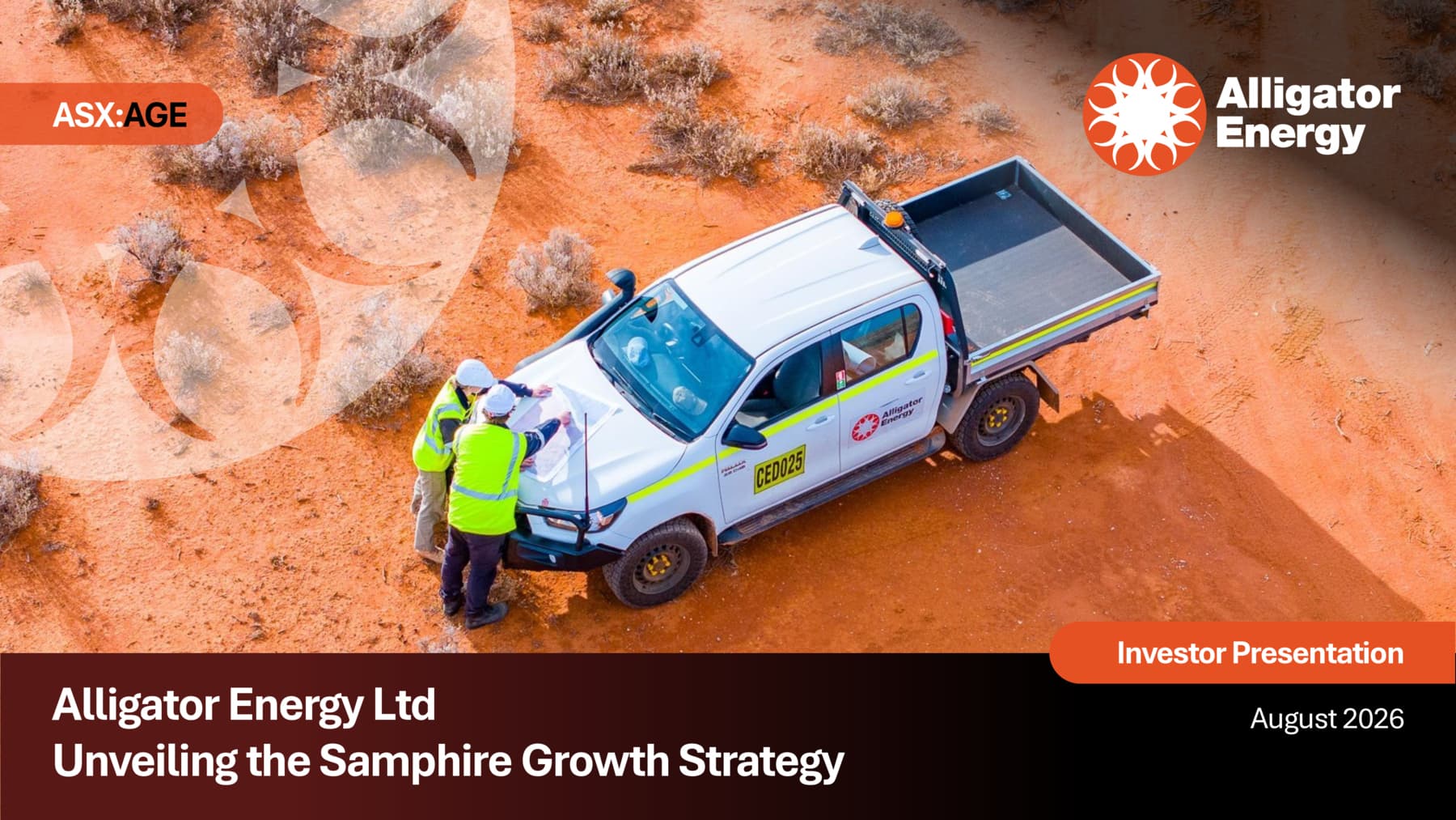 Presentation - Unveiling the Samphire Growth Strategy